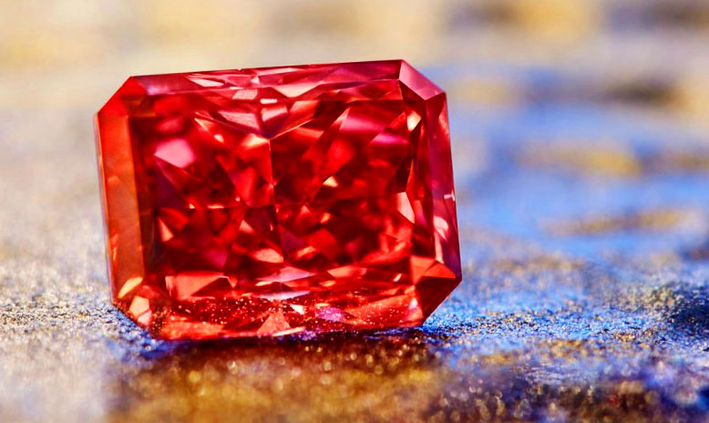 Tilintetgøre Render pinion Red Diamond (largest ever) Revealed by Rio Tinto At Preview In New York